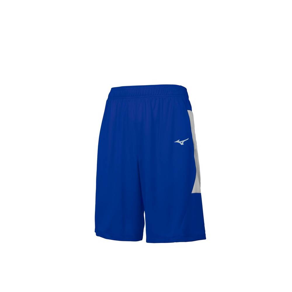 Mizuno Men's Aerolite Shorts Royal/Grey (530032-YBL)